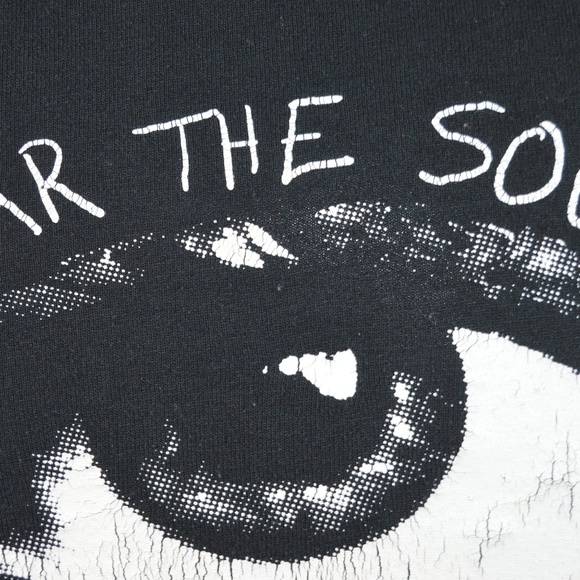 Bear the Sound Band Anthrocene Black Graphic Tee - Picture 5 of 8